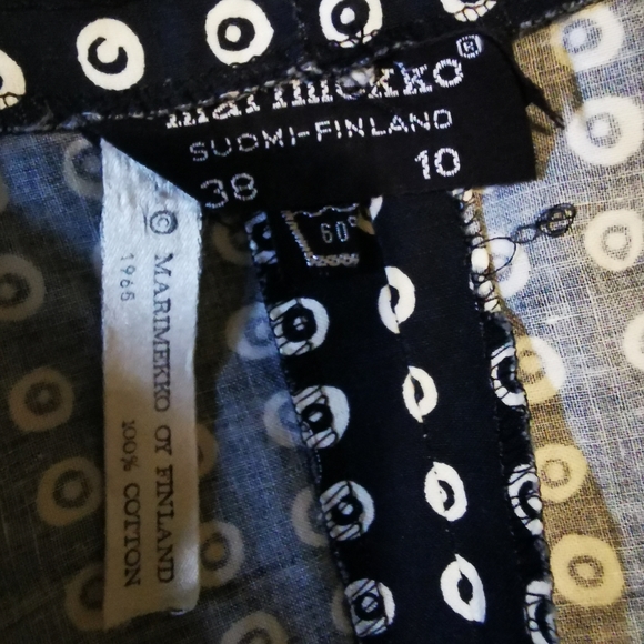 MARIMEKKO 1968 sleeveless blouse - Picture 3 of 8
